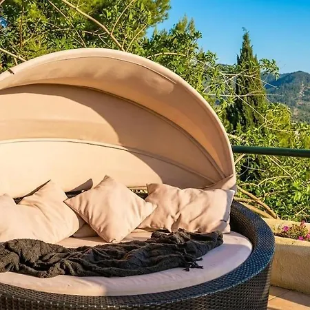 Corfu In With Incredible View And Spectacular Pool Tennis View Calm Area Beaches At 30 Minutes Walk Bus At 200 Meters Ferienhaus *