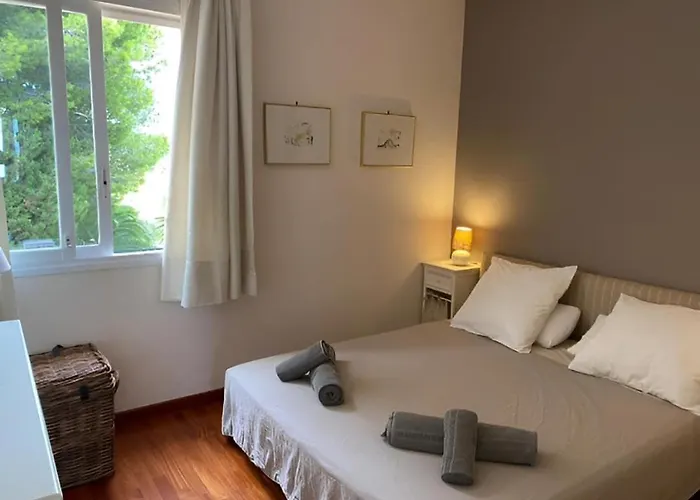 Ferienhaus Corfu In With Incredible View And Spectacular Pool Tennis View Calm Area Beaches At 30 Minutes Walk Bus At 200 Meters Sitges